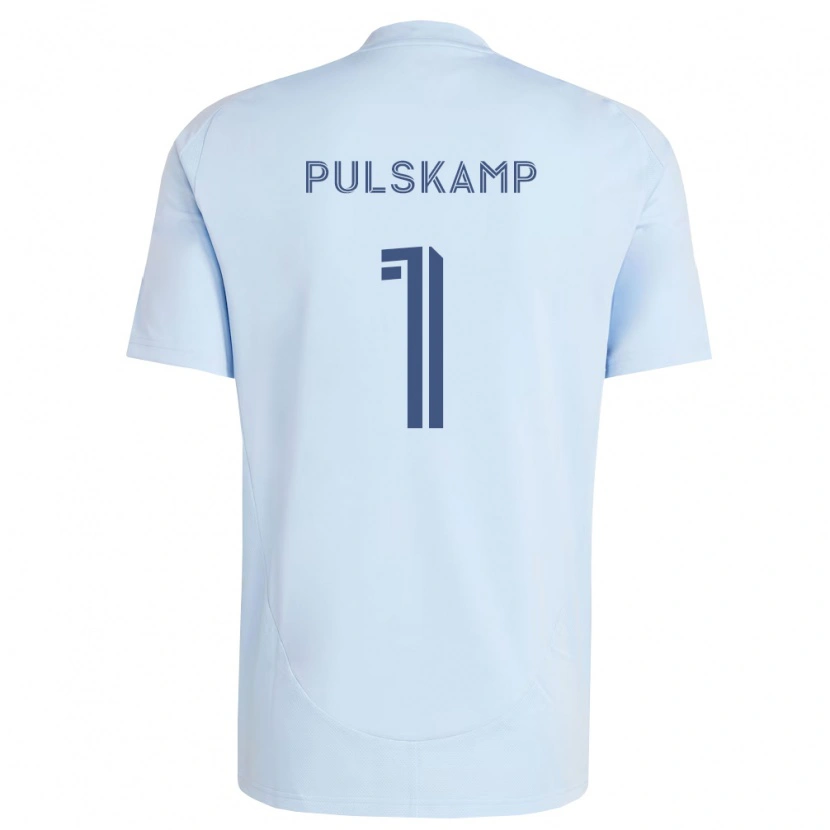 Danxen Män John Pulskamp #1 Ljusblå Ljusgrå Hemmatröja Matchtröjor 2026/27 Tröjor T-Tröja