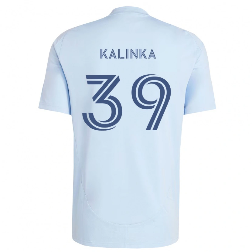 Danxen Män Jaxson Kalinka #39 Ljusblå Ljusgrå Hemmatröja Matchtröjor 2026/27 Tröjor T-Tröja