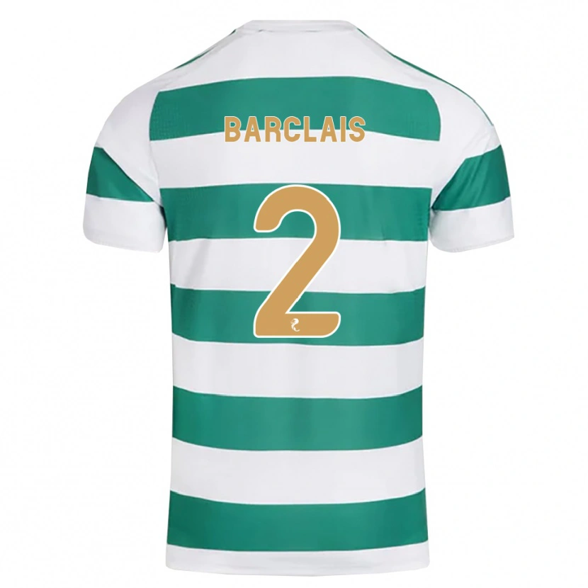 Danxen Män Celya Barclais #2 Mörk Cyan Vit Hemmatröja Matchtröjor 2026/27 Tröjor T-Tröja