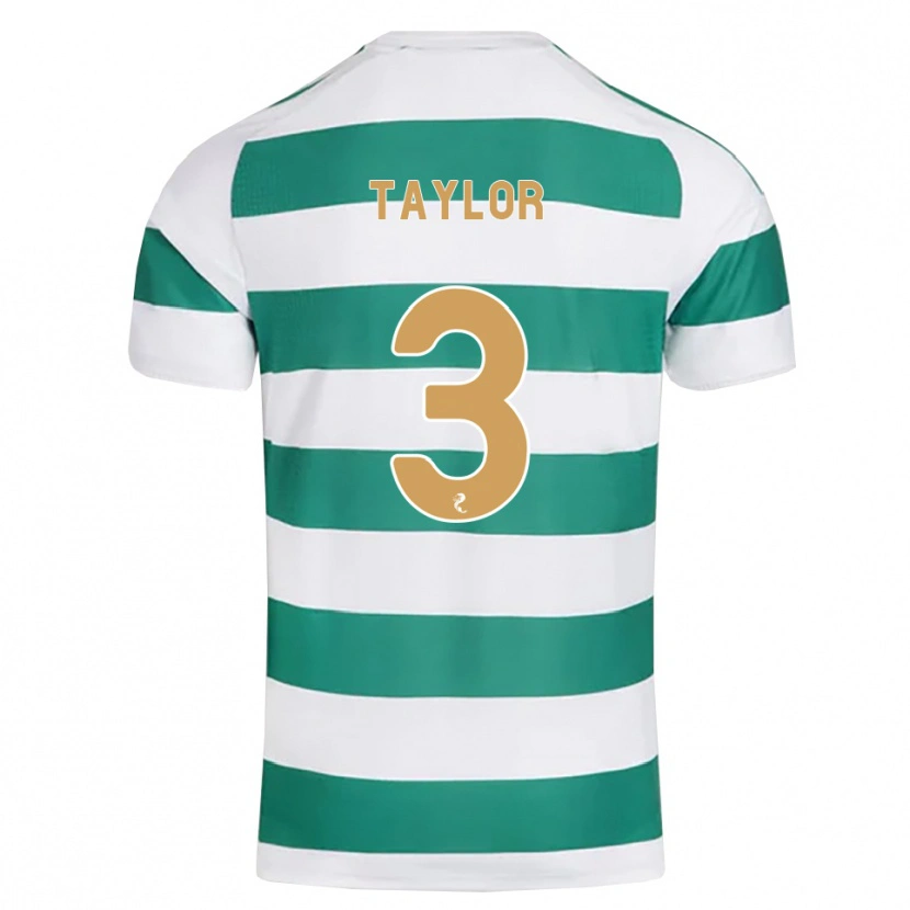 Danxen Män Greg Taylor #3 Mörk Cyan Vit Hemmatröja Matchtröjor 2026/27 Tröjor T-Tröja