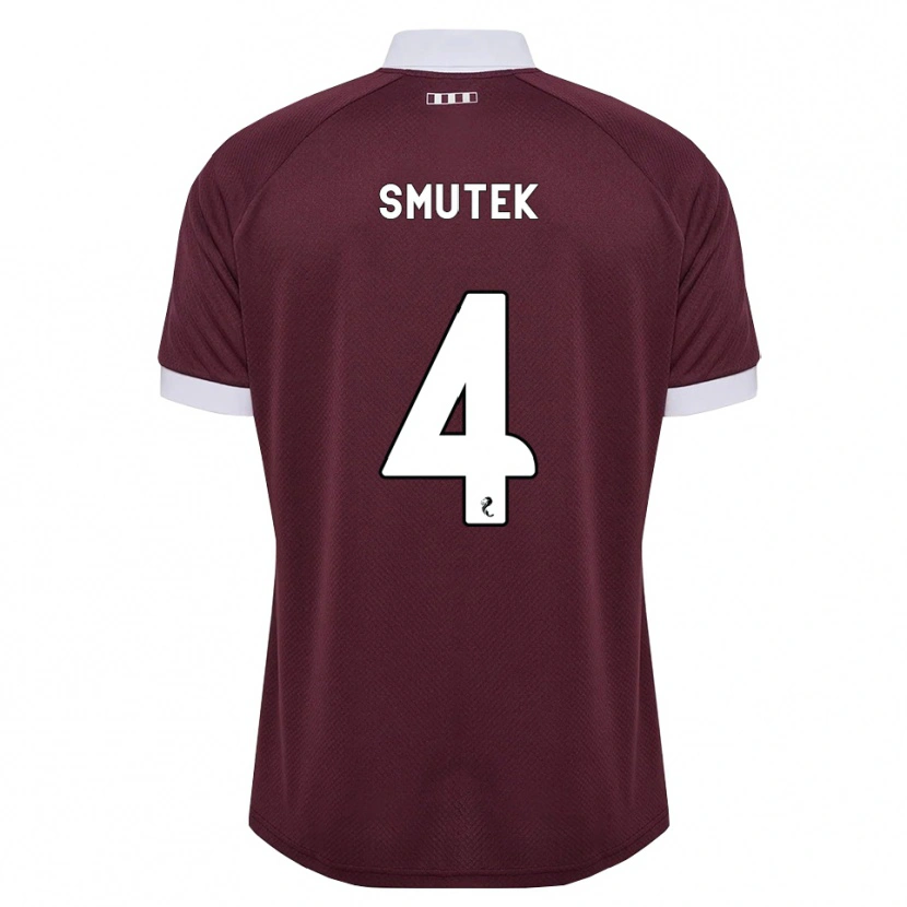 Danxen Män Kai Smutek #4 Vinröd Vit Hemmatröja Matchtröjor 2026/27 Tröjor T-Tröja