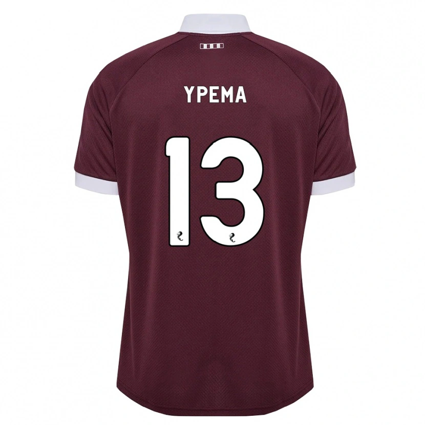 Danxen Män Danique Ypema #13 Vinröd Vit Hemmatröja Matchtröjor 2026/27 Tröjor T-Tröja
