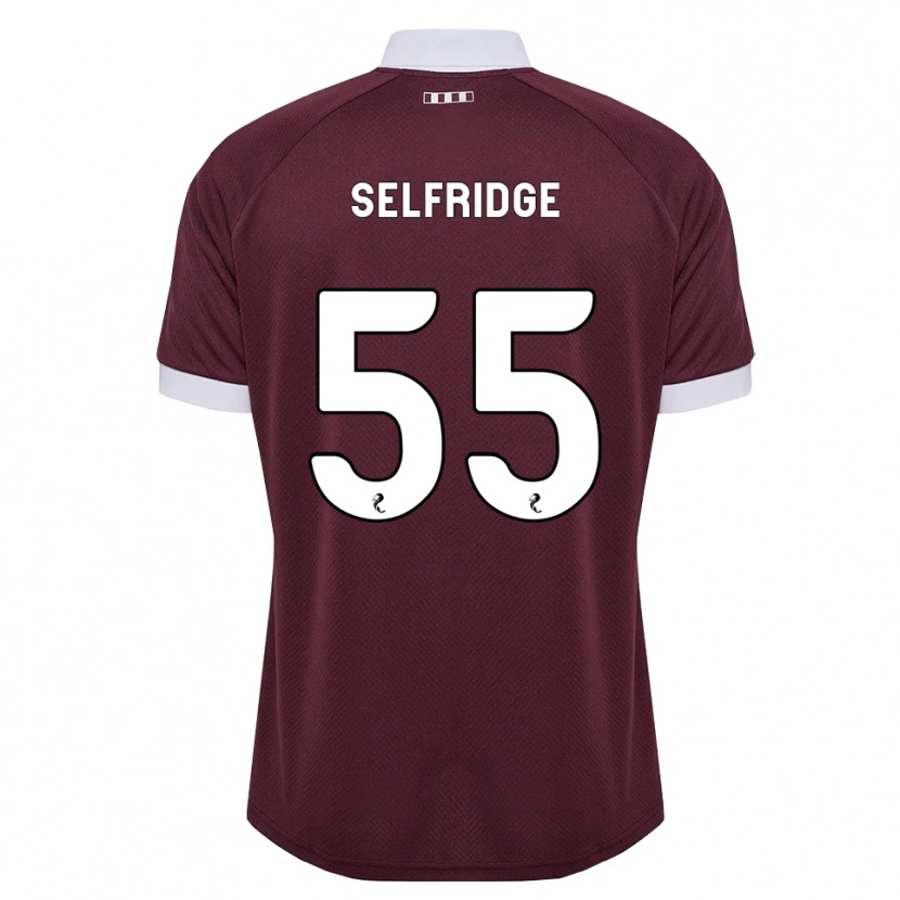 Danxen Män Louis Selfridge #55 Vinröd Vit Hemmatröja Matchtröjor 2026/27 Tröjor T-Tröja