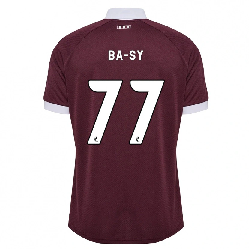 Danxen Män Amadou Ba-Sy #77 Vinröd Vit Hemmatröja Matchtröjor 2026/27 Tröjor T-Tröja
