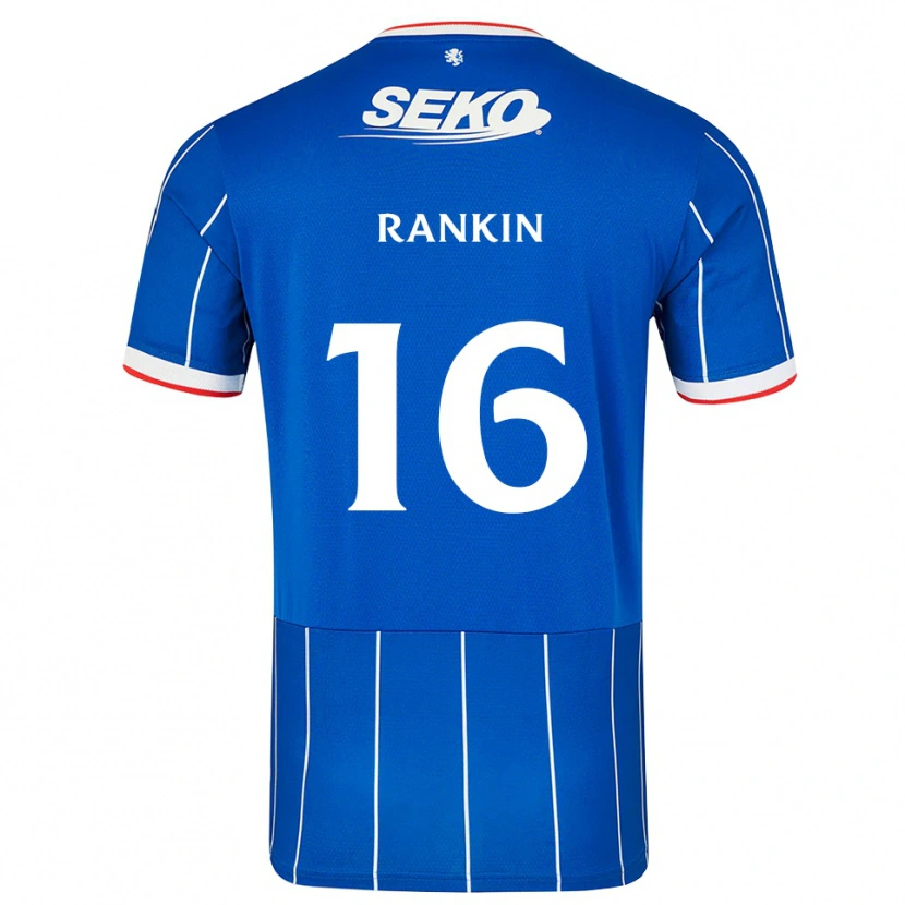 Danxen Män Luca Rankin #16 Röd Blå Vit Hemmatröja Matchtröjor 2026/27 Tröjor T-Tröja