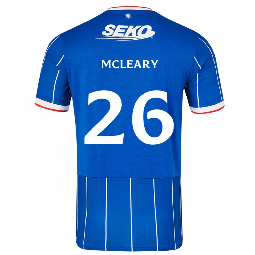 Danxen Män Jodi Mcleary #26 Röd Blå Vit Hemmatröja Matchtröjor 2026/27 Tröjor T-Tröja