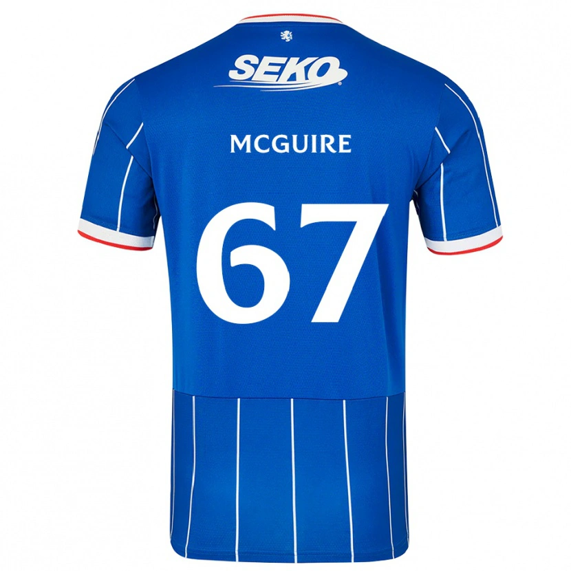 Danxen Män Rydnn Mcguire #67 Röd Blå Vit Hemmatröja Matchtröjor 2026/27 Tröjor T-Tröja