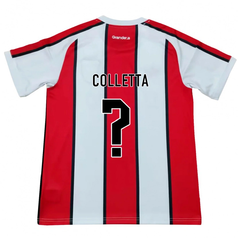 Danxen Män Talo Colletta #0 Vit Röd Svart Bortatröja Matchtröjor 2026/27 Tröjor T-Tröja