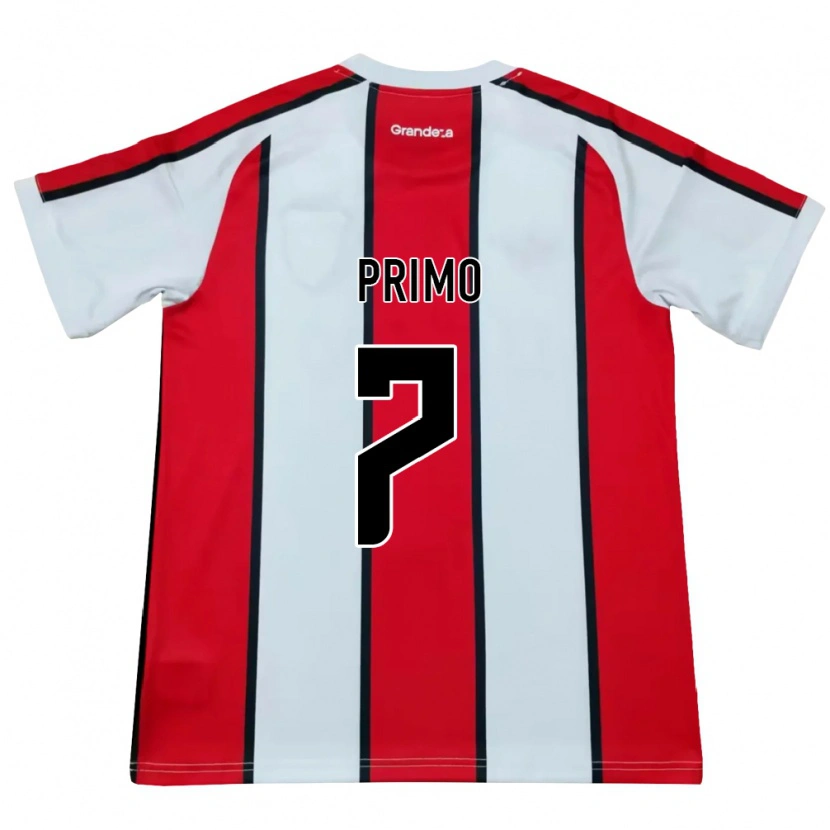 Danxen Män Catalina Primo #7 Vit Röd Svart Bortatröja Matchtröjor 2026/27 Tröjor T-Tröja
