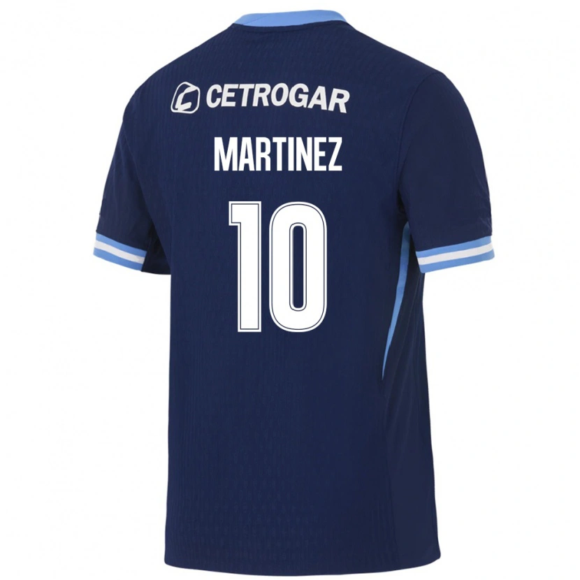 Danxen Män Roger Martinez #10 Kungligt Blå Ljusblå Vit Bortatröja Matchtröjor 2026/27 Tröjor T-Tröja