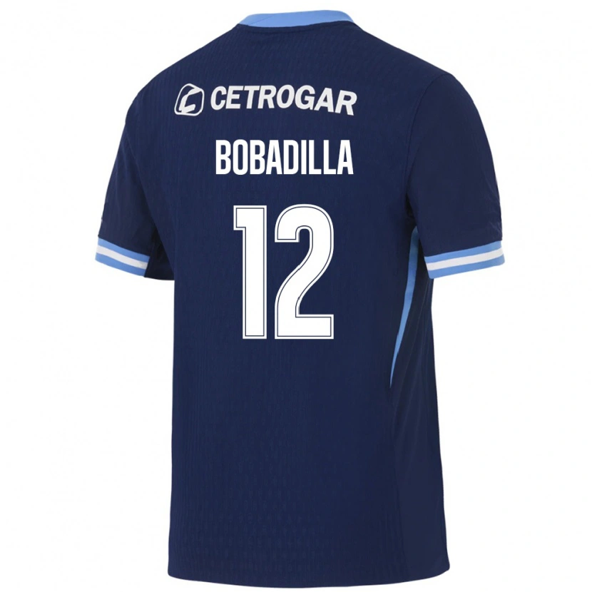 Danxen Män Alicia Bobadilla #12 Kungligt Blå Ljusblå Vit Bortatröja Matchtröjor 2026/27 Tröjor T-Tröja