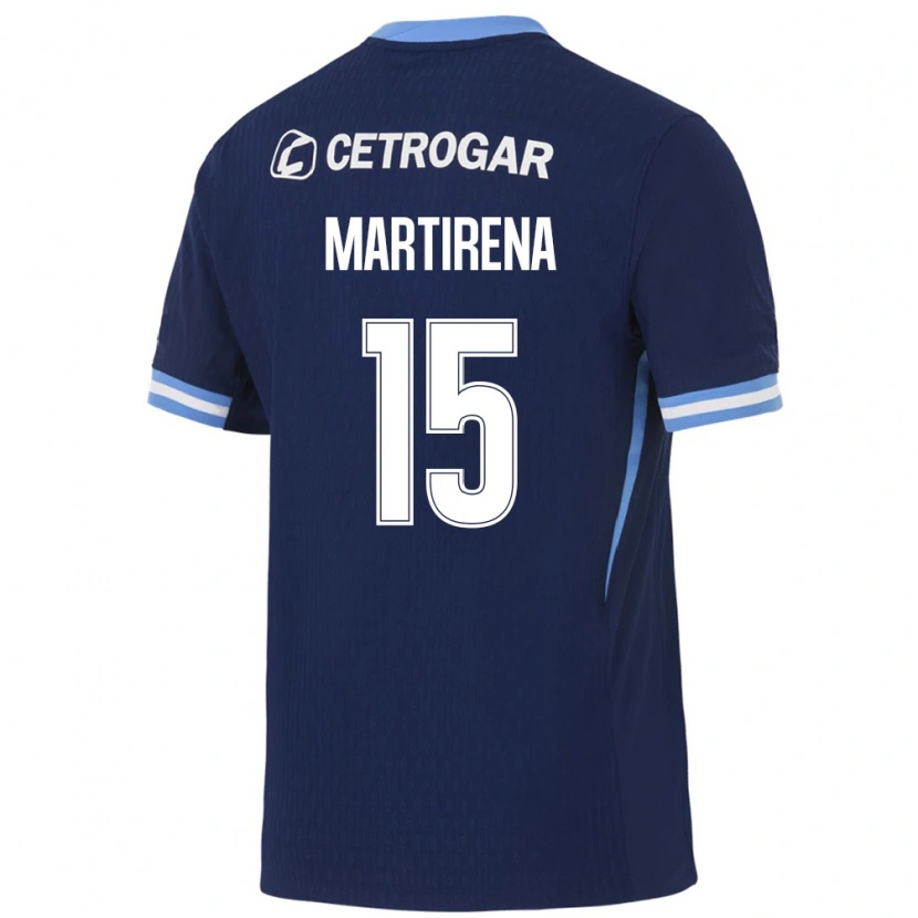 Danxen Män Gastón Martirena #15 Kungligt Blå Ljusblå Vit Bortatröja Matchtröjor 2026/27 Tröjor T-Tröja