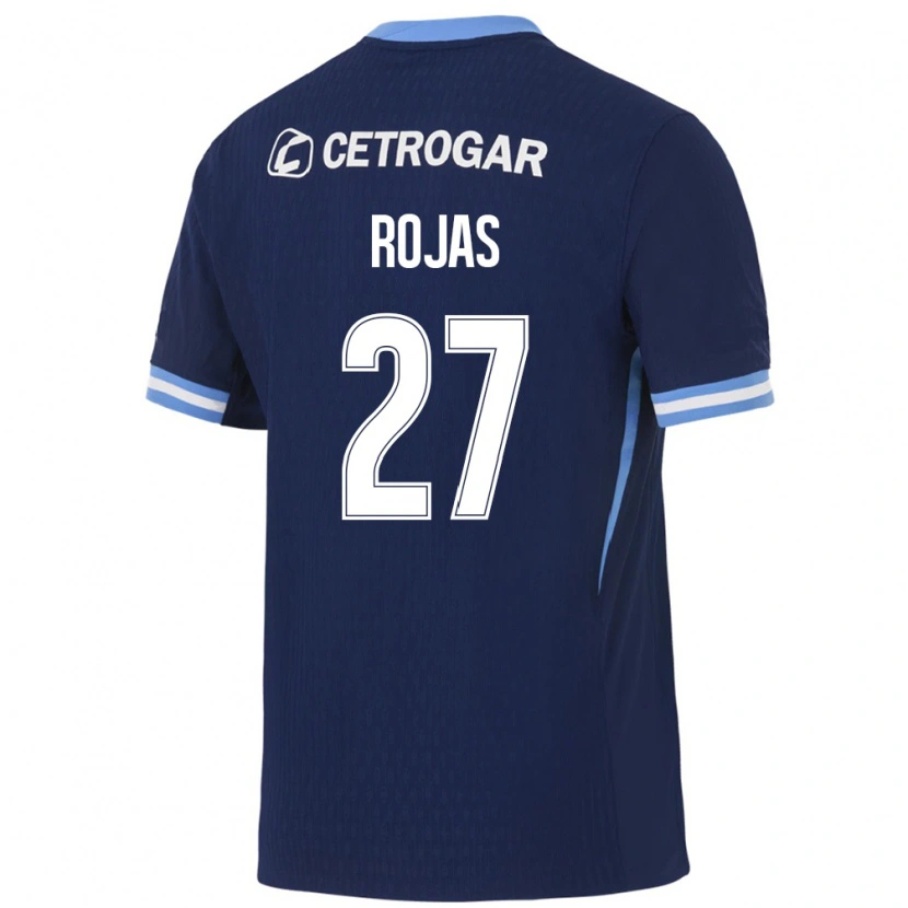 Danxen Män Gabriel Rojas #27 Kungligt Blå Ljusblå Vit Bortatröja Matchtröjor 2026/27 Tröjor T-Tröja