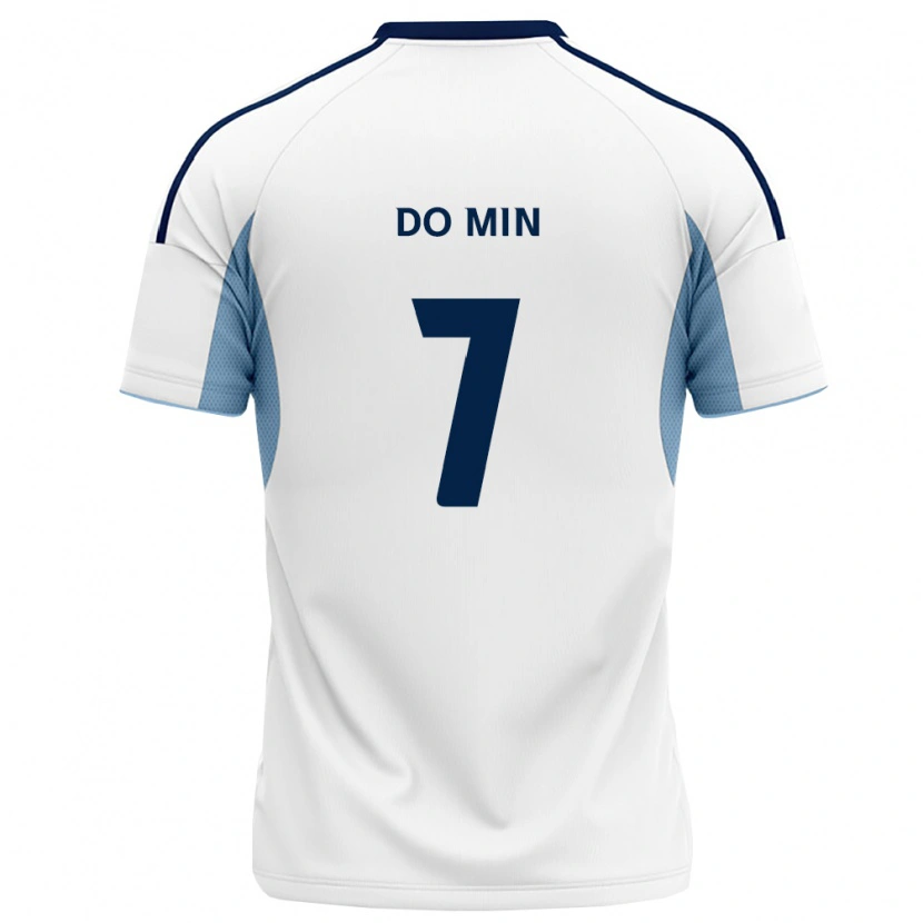Danxen Män Do-Min Kim #7 Kungligt Blå Vit Bortatröja Matchtröjor 2026/27 Tröjor T-Tröja