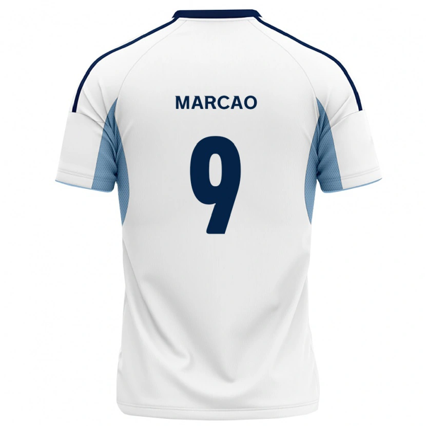 Danxen Män Marcos Vinicius Amaral Alves #9 Kungligt Blå Vit Bortatröja Matchtröjor 2026/27 Tröjor T-Tröja