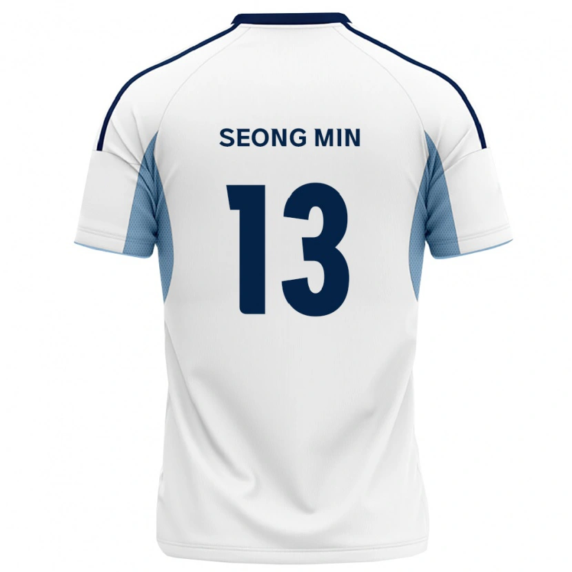Danxen Män Seong-Min Ryu #13 Kungligt Blå Vit Bortatröja Matchtröjor 2026/27 Tröjor T-Tröja