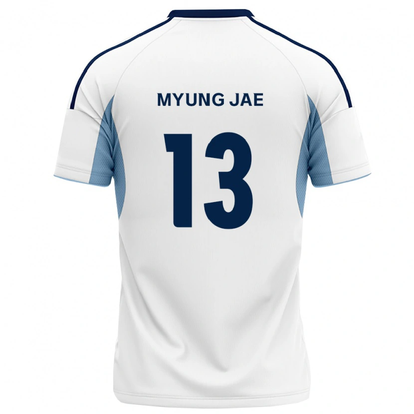 Danxen Män Myung-Jae Lee #13 Kungligt Blå Vit Bortatröja Matchtröjor 2026/27 Tröjor T-Tröja