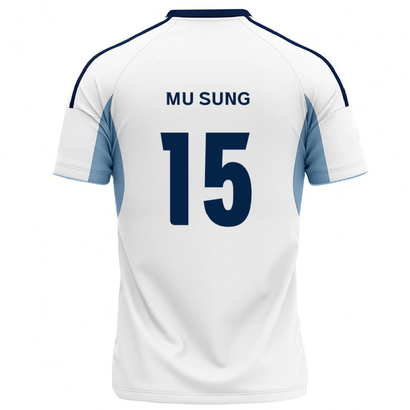 Danxen Män Mu-Sung Kang #15 Kungligt Blå Vit Bortatröja Matchtröjor 2026/27 Tröjor T-Tröja