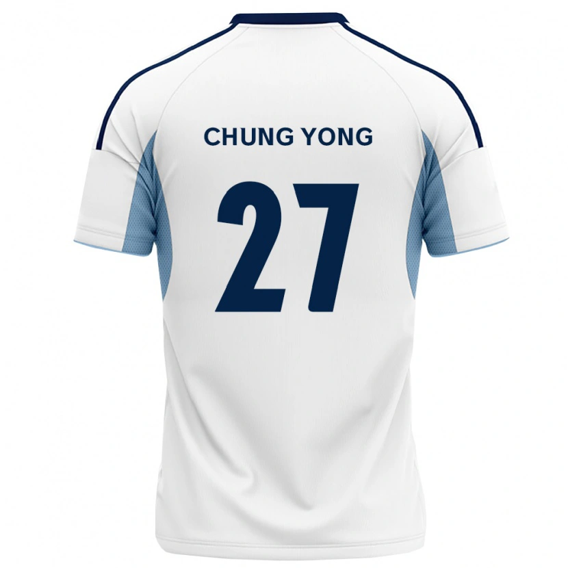 Danxen Män Chung-Yong Lee #27 Kungligt Blå Vit Bortatröja Matchtröjor 2026/27 Tröjor T-Tröja