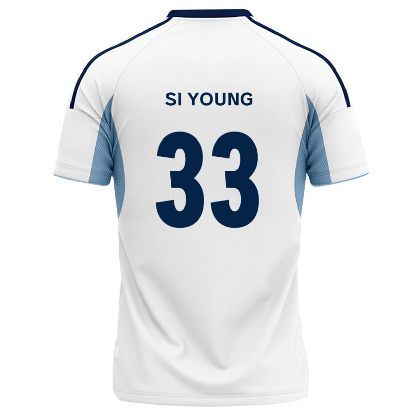 Danxen Män Si-Young Jang #33 Kungligt Blå Vit Bortatröja Matchtröjor 2026/27 Tröjor T-Tröja