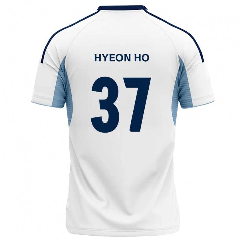 Danxen Män Hyeon-Ho Moon #37 Kungligt Blå Vit Bortatröja Matchtröjor 2026/27 Tröjor T-Tröja