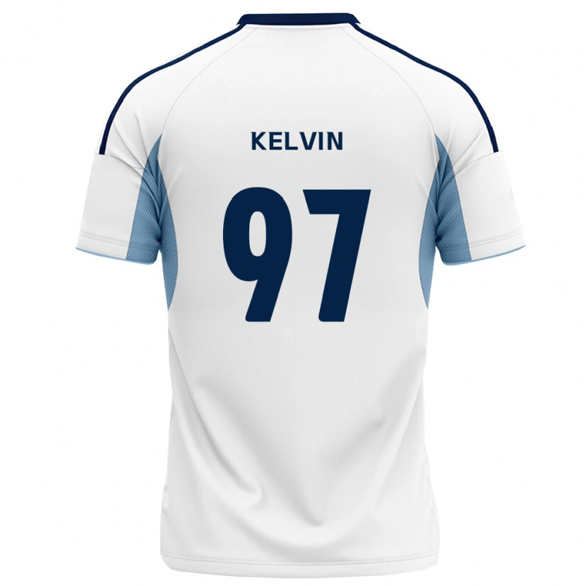Danxen Män Kelvin #97 Kungligt Blå Vit Bortatröja Matchtröjor 2026/27 Tröjor T-Tröja