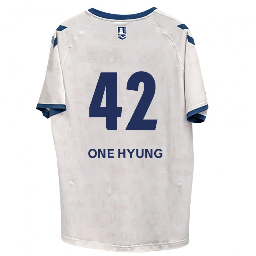 Danxen Män One-Hyung Kim #42 Kungligt Blå Vit Bortatröja Matchtröjor 2026/27 Tröjor T-Tröja