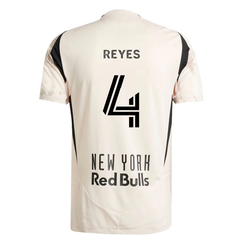 Danxen Män Andrés Reyes #4 Off-White Röd Svart Bortatröja Matchtröjor 2026/27 Tröjor T-Tröja