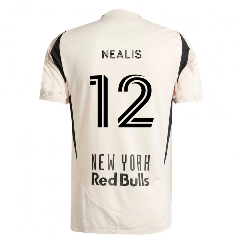 Danxen Män Dylan Nealis #12 Off-White Röd Svart Bortatröja Matchtröjor 2026/27 Tröjor T-Tröja