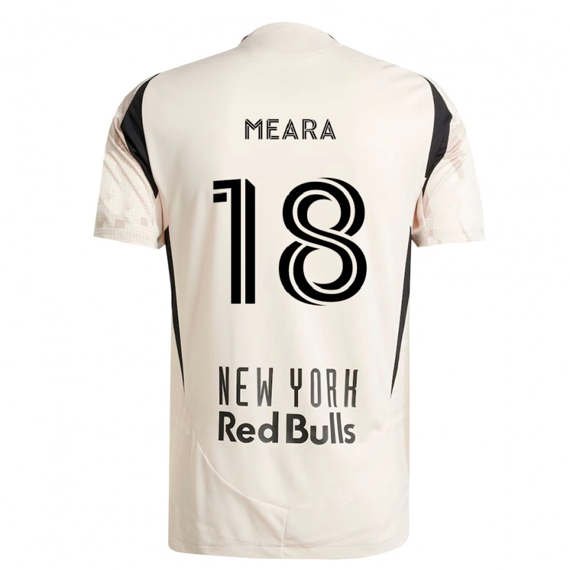 Danxen Män Ryan Meara #18 Off-White Röd Svart Bortatröja Matchtröjor 2026/27 Tröjor T-Tröja