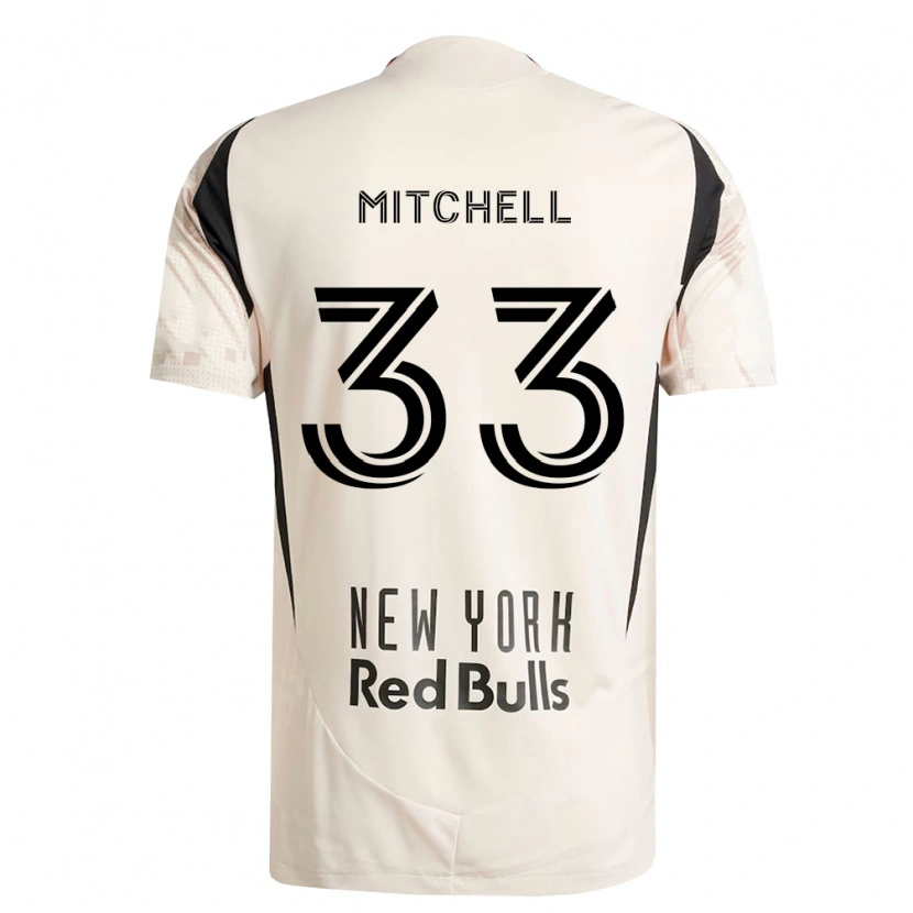 Danxen Män Roald Mitchell #33 Off-White Röd Svart Bortatröja Matchtröjor 2026/27 Tröjor T-Tröja