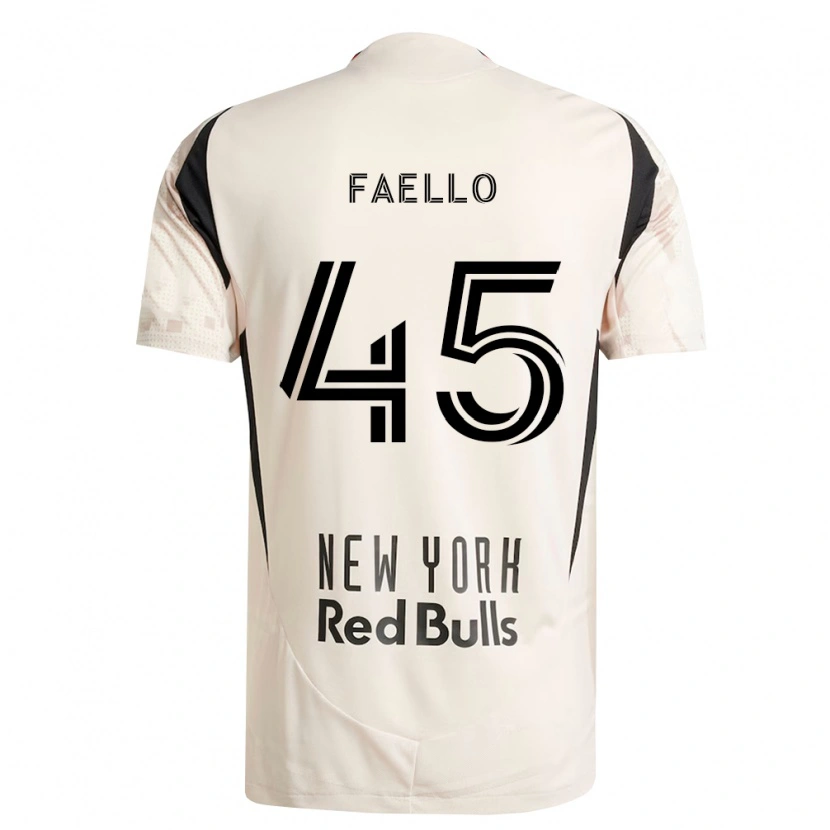 Danxen Män Connor Faello #45 Off-White Röd Svart Bortatröja Matchtröjor 2026/27 Tröjor T-Tröja