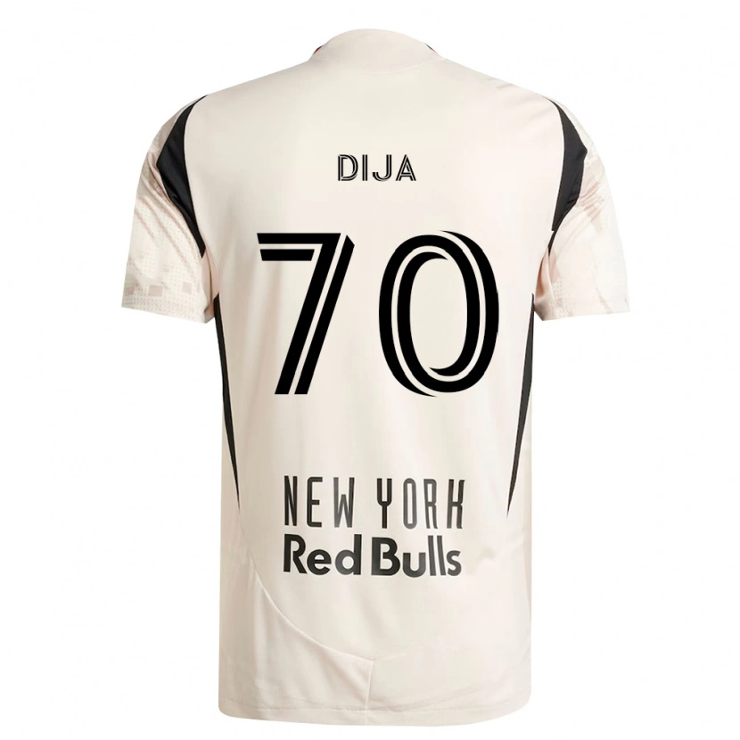 Danxen Män Dija #70 Off-White Röd Svart Bortatröja Matchtröjor 2026/27 Tröjor T-Tröja