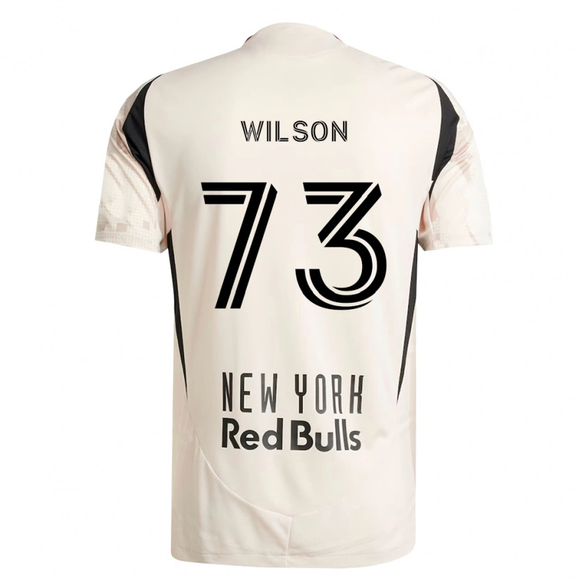 Danxen Män Akheem Wilson #73 Off-White Röd Svart Bortatröja Matchtröjor 2026/27 Tröjor T-Tröja