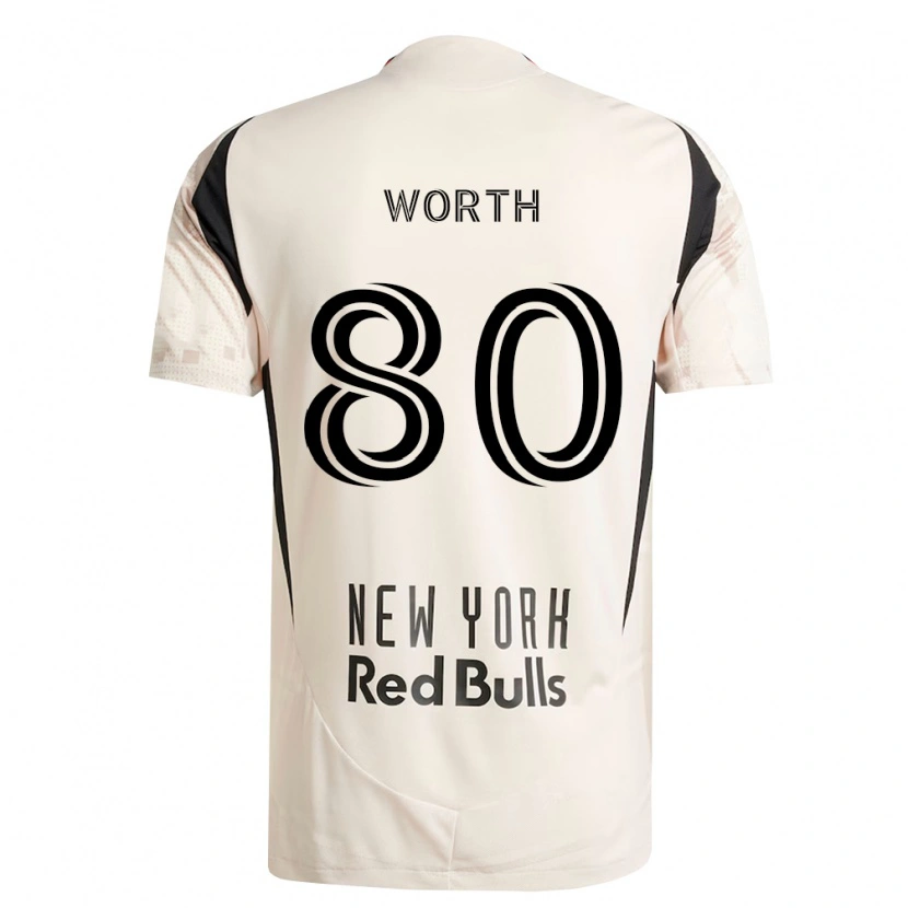 Danxen Män Nate Worth #80 Off-White Röd Svart Bortatröja Matchtröjor 2026/27 Tröjor T-Tröja