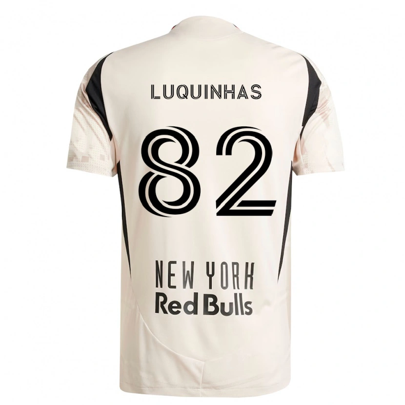 Danxen Män Luquinhas #82 Off-White Röd Svart Bortatröja Matchtröjor 2026/27 Tröjor T-Tröja
