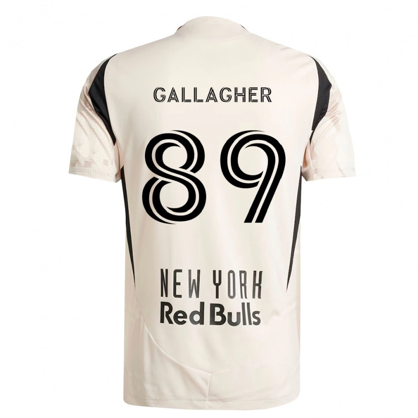 Danxen Män Christian Gallagher #89 Off-White Röd Svart Bortatröja Matchtröjor 2026/27 Tröjor T-Tröja