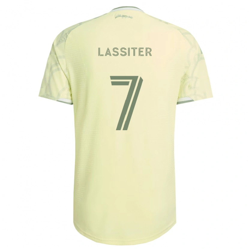Danxen Män Ariel Lassiter #7 Beige Vit Bortatröja Matchtröjor 2026/27 Tröjor T-Tröja
