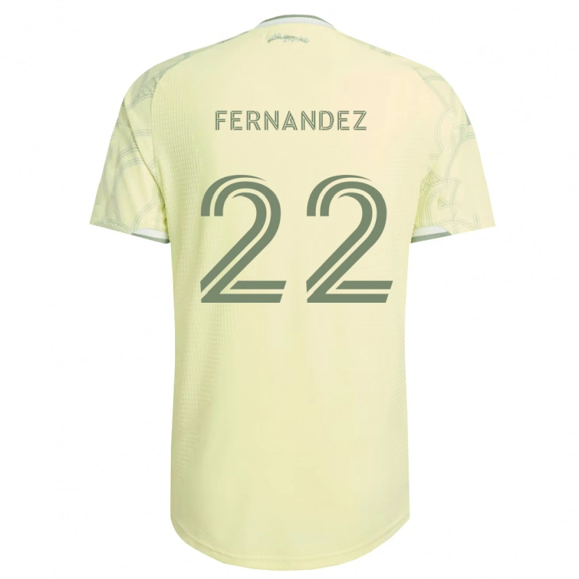 Danxen Män Omir Fernandez #22 Beige Vit Bortatröja Matchtröjor 2026/27 Tröjor T-Tröja