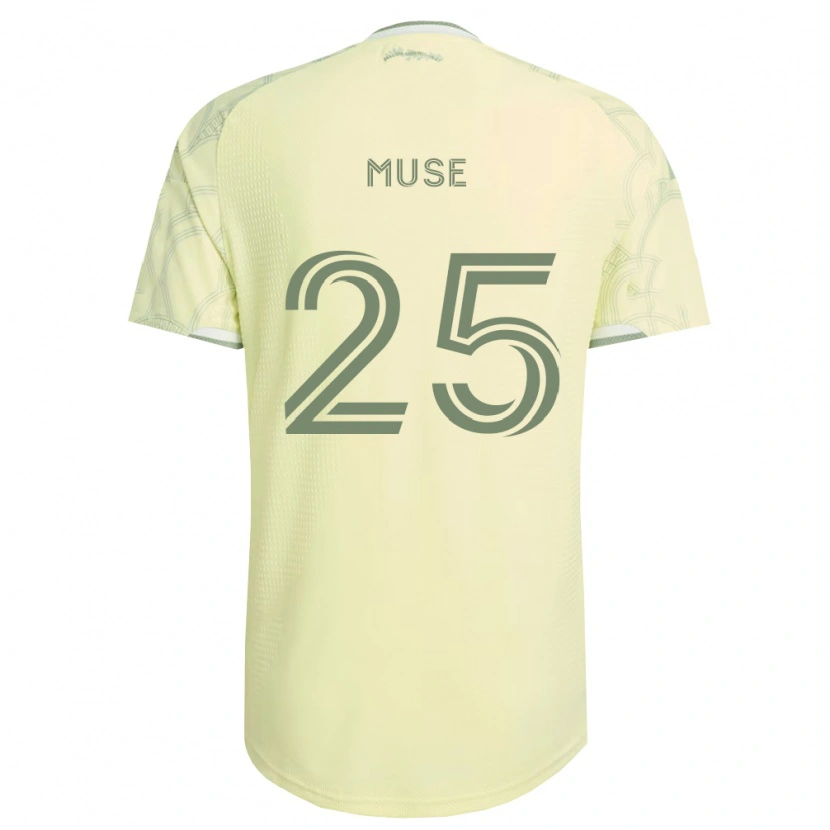 Danxen Män Trey Muse #25 Beige Vit Bortatröja Matchtröjor 2026/27 Tröjor T-Tröja