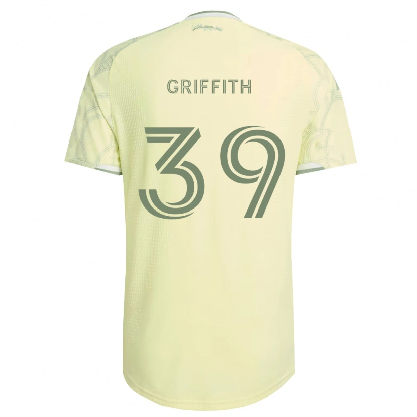 Danxen Män Colin Griffith #39 Beige Vit Bortatröja Matchtröjor 2026/27 Tröjor T-Tröja