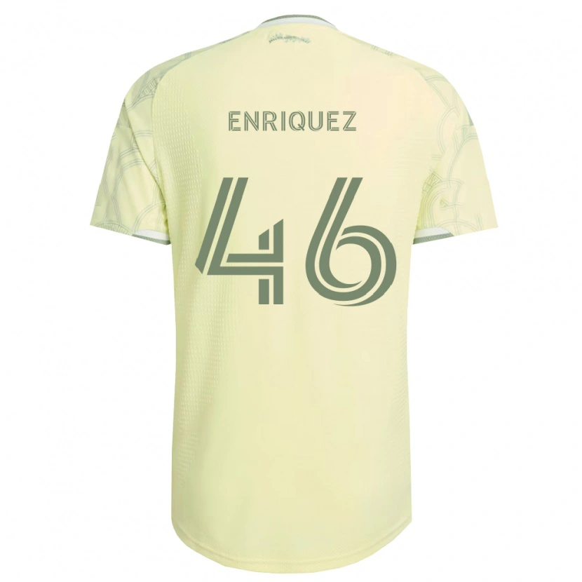 Danxen Män Adolfo Enríquez #46 Beige Vit Bortatröja Matchtröjor 2026/27 Tröjor T-Tröja