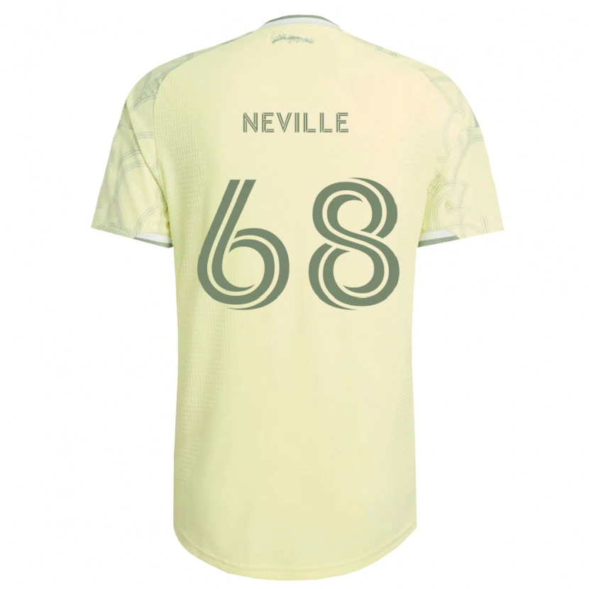 Danxen Män Harvey Neville #68 Beige Vit Bortatröja Matchtröjor 2026/27 Tröjor T-Tröja