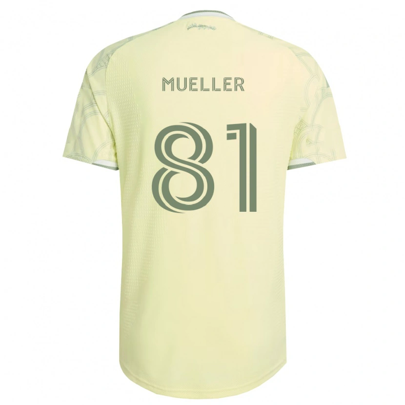 Danxen Män Henry Mueller #81 Beige Vit Bortatröja Matchtröjor 2026/27 Tröjor T-Tröja