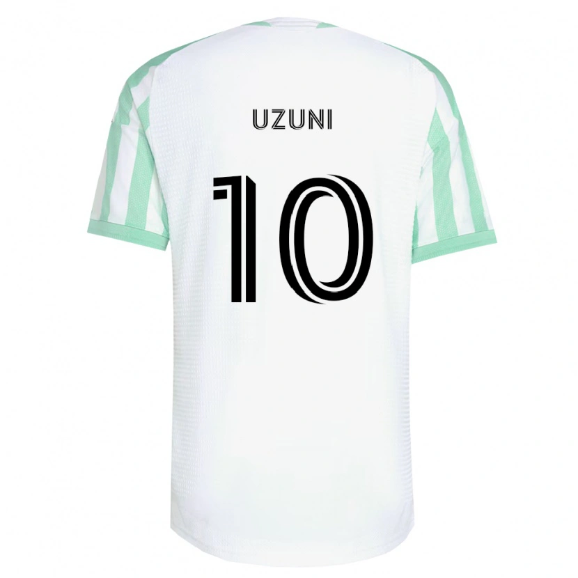 Danxen Män Myrto Uzuni #10 Ljusgrön Svart Vit Bortatröja Matchtröjor 2026/27 Tröjor T-Tröja