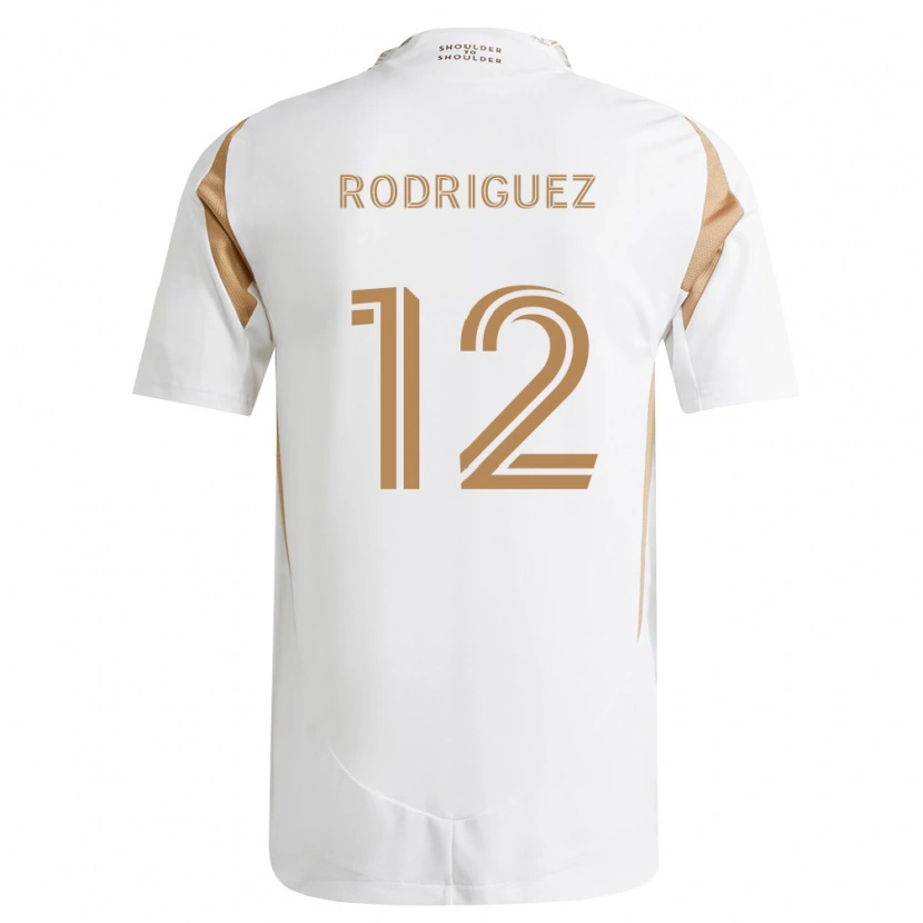 Danxen Män Jeremi Rodriguez #12 Vit Brun Bortatröja Matchtröjor 2026/27 Tröjor T-Tröja