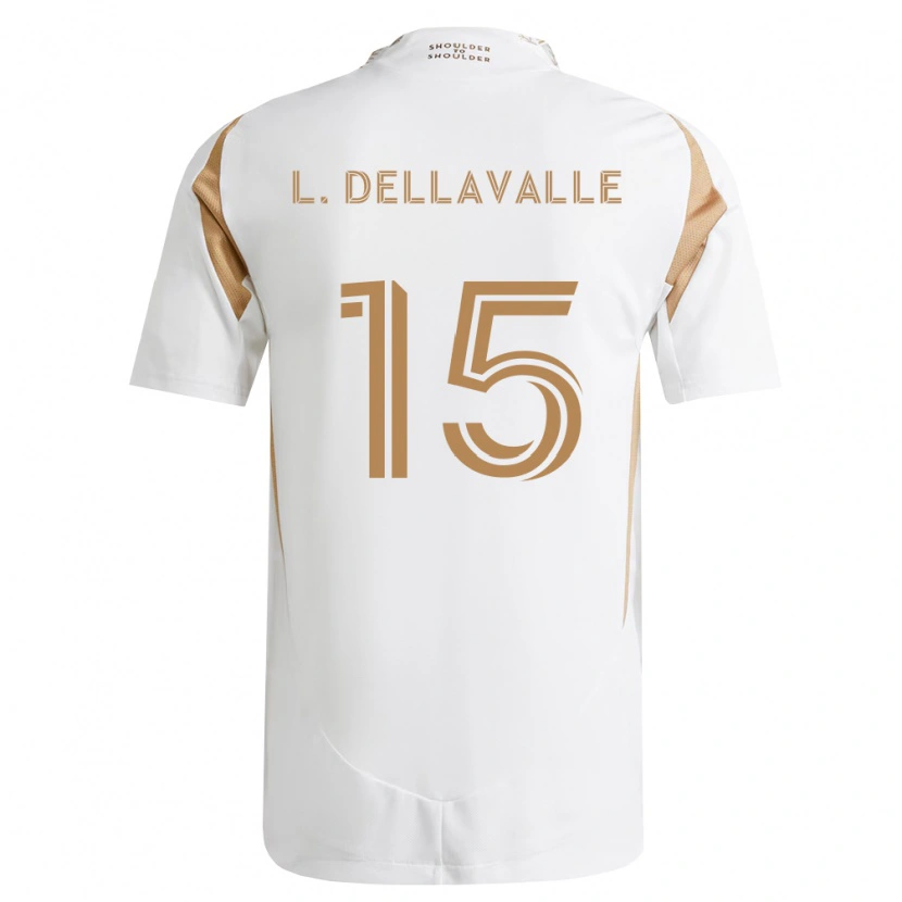 Danxen Män Lorenzo Dellavalle #15 Vit Brun Bortatröja Matchtröjor 2026/27 Tröjor T-Tröja