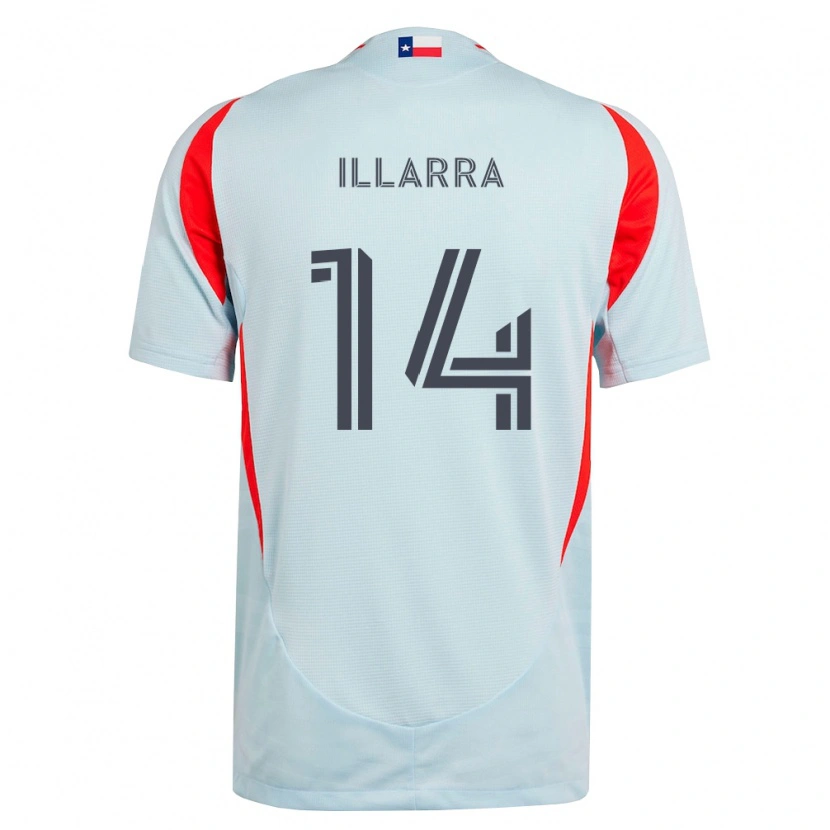 Danxen Män Asier Illarramendi #14 Mörkgrå Vit Röd Bortatröja Matchtröjor 2026/27 Tröjor T-Tröja