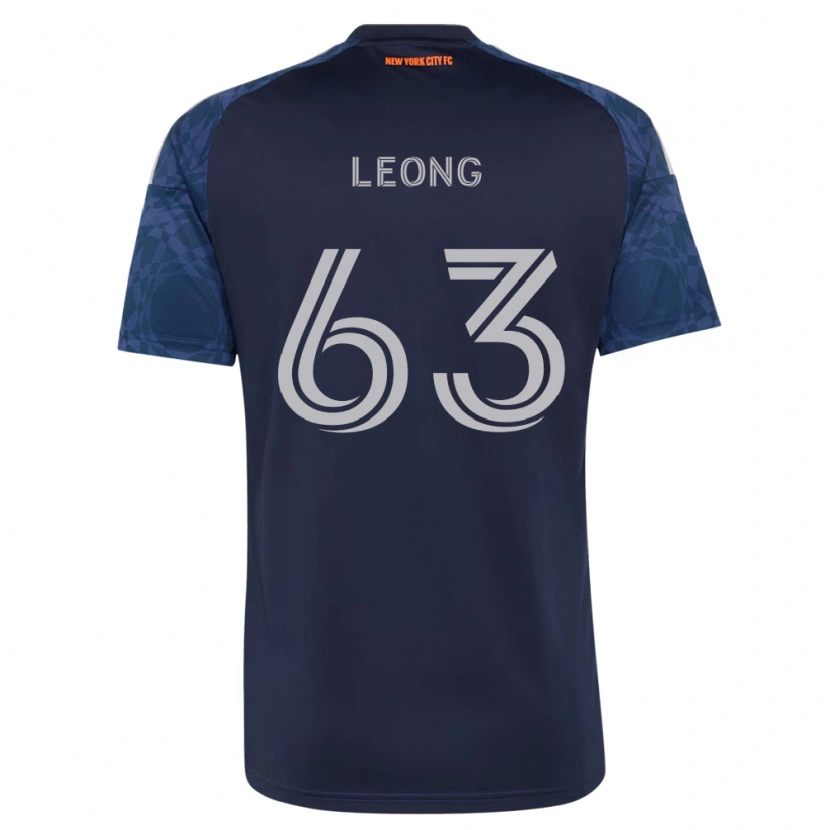 Danxen Män Matthew Leong #63 Mörkblå Vit Bortatröja Matchtröjor 2026/27 Tröjor T-Tröja