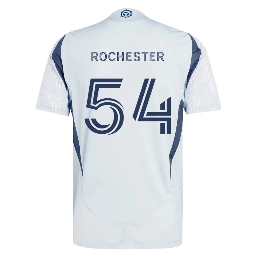 Danxen Män Lamonth Rochester #54 Blågrå Vit Bortatröja Matchtröjor 2026/27 Tröjor T-Tröja